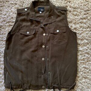 KUT FROM THE KLOTH| Charlee Utility Vest - MEDIUM/Olive